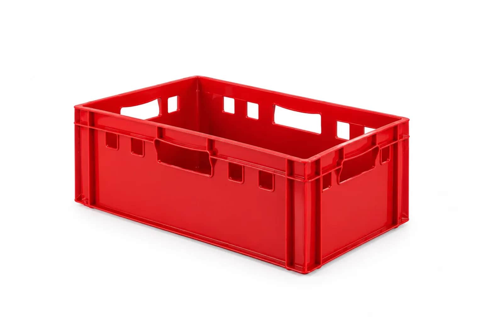 Caja cárnica E2 roja 60x40x20